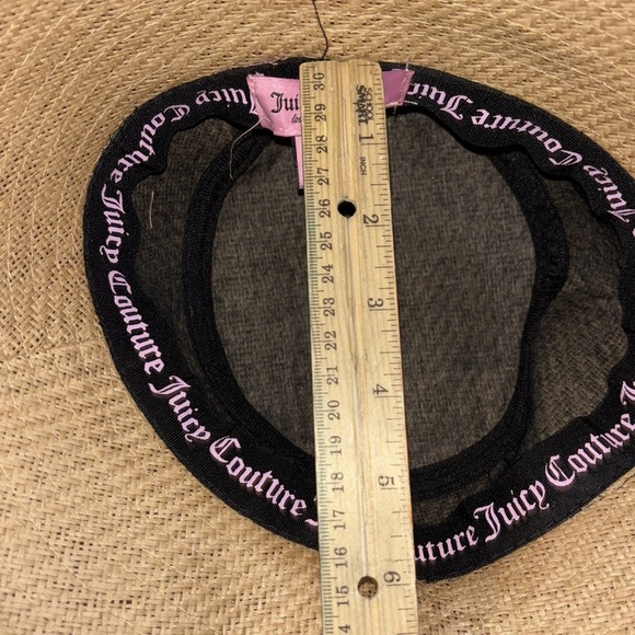 Juicy couture Chic Tan Bucket Hat with Gold Chain Accents - Picture 6 of 10